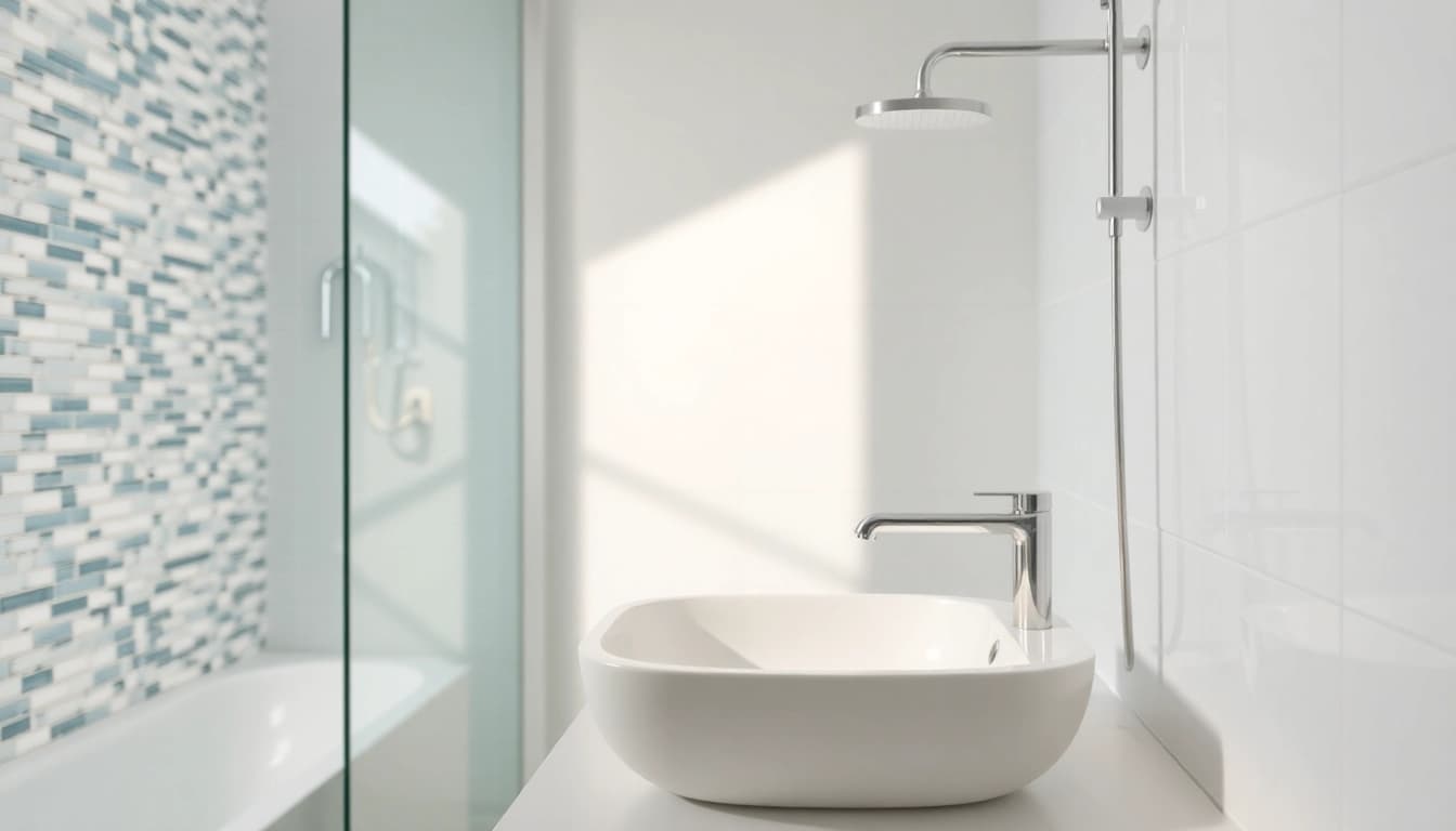 Erleben Sie die Eleganz von sonni sanitär in einem modernen Badezimmer mit stilvollen Armaturen.