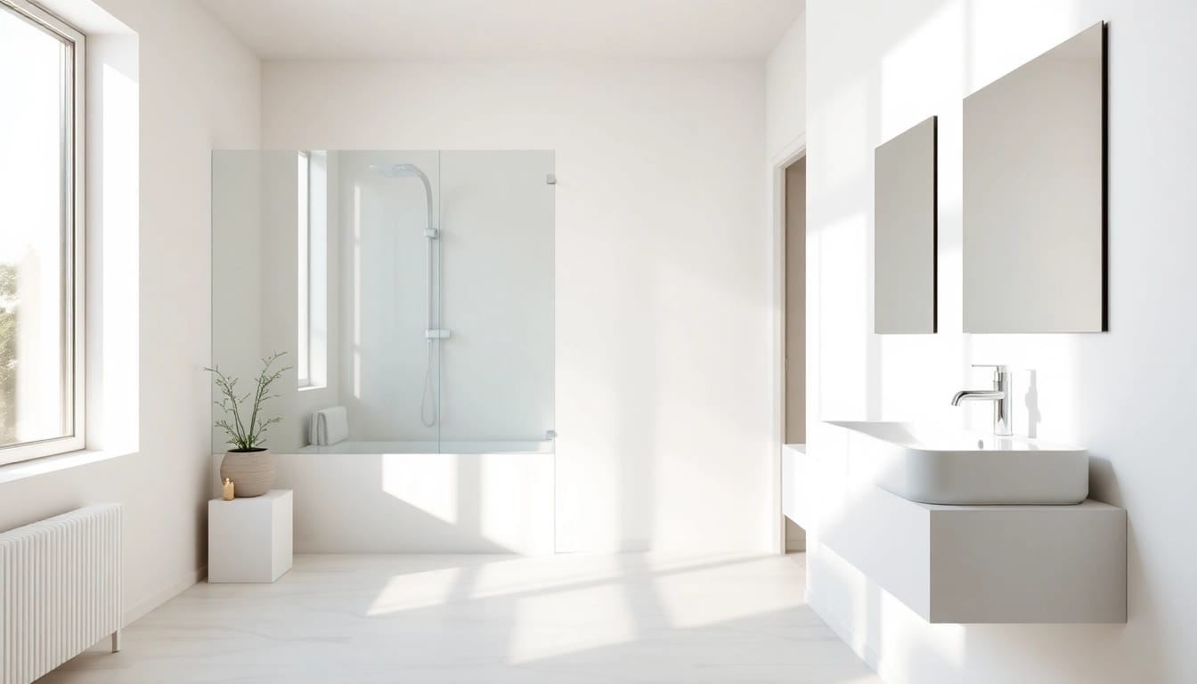 Erleben Sie moderne sonni sanitär Armaturen in einem eleganten Badezimmerdesign.