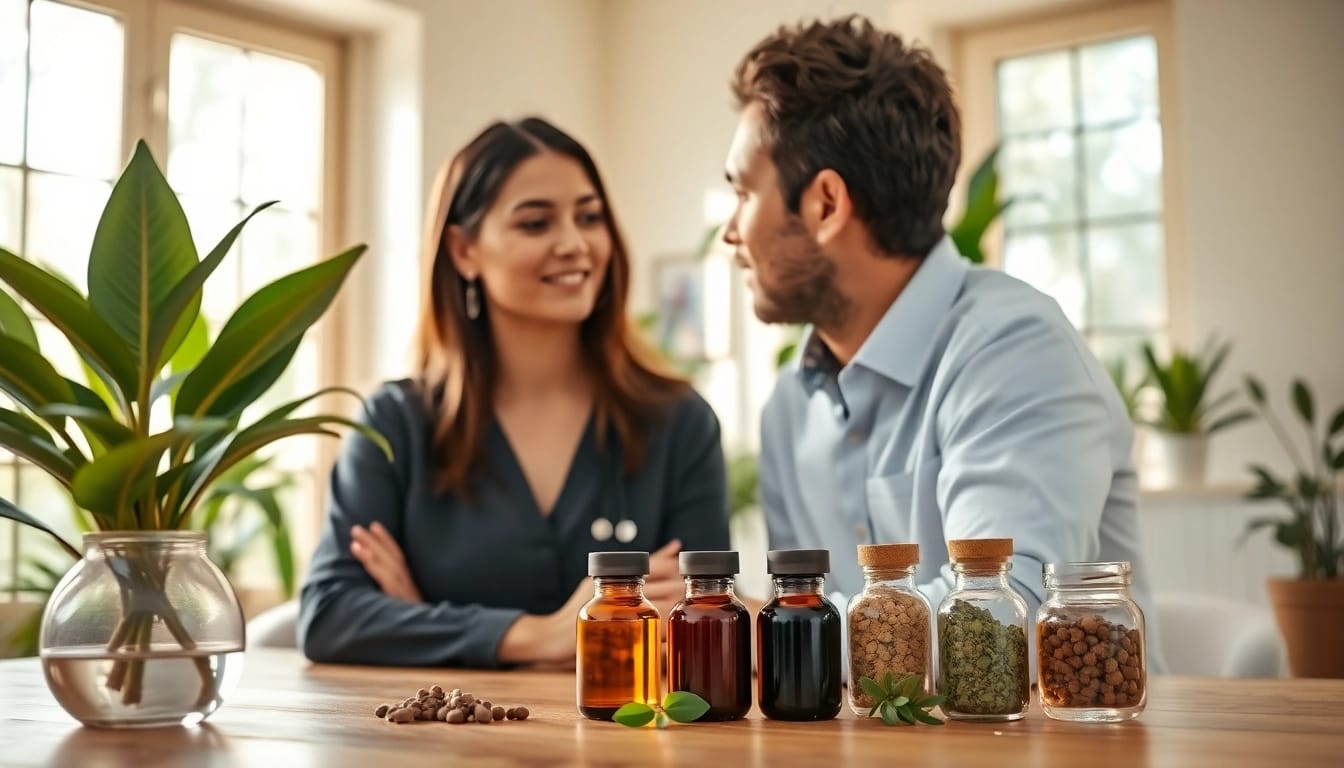 Naturopathie Crissier: A serene consultation in a holistic wellness clinic.