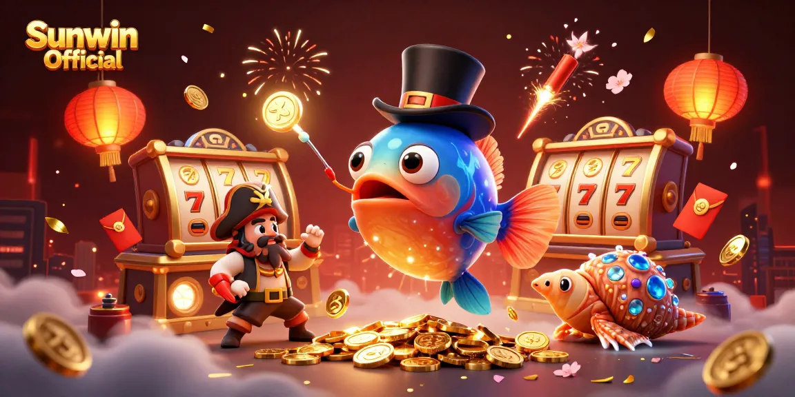 Experience the thrill of Sunwin Official with engaging game elements and vibrant 3D characters.