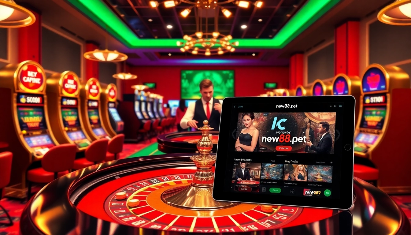 Experience the thrill of online gaming at https://new88.pet/ with luxurious casino visuals and excitement.
