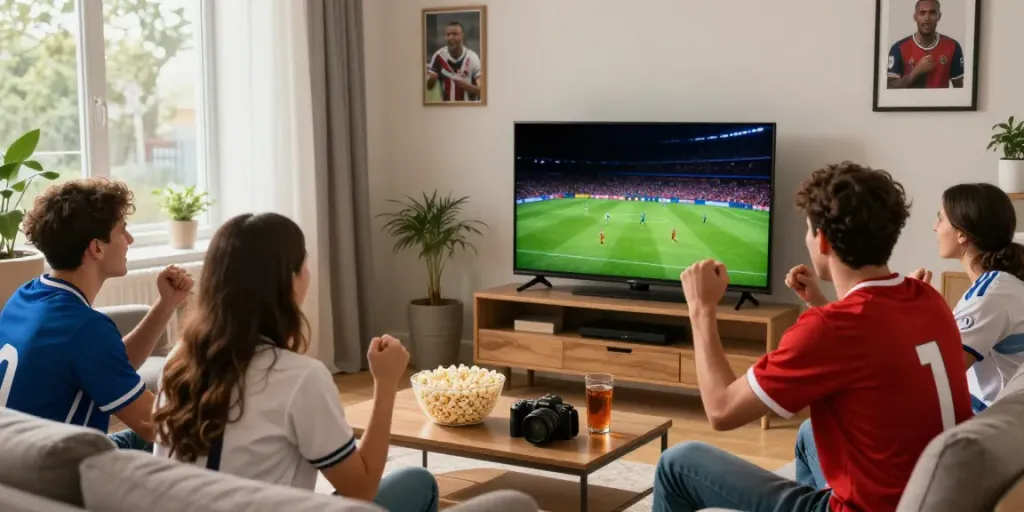 Watch a thrilling football match live on https://cakhiatvvn.jpn.com/ with friends and family in HD quality.