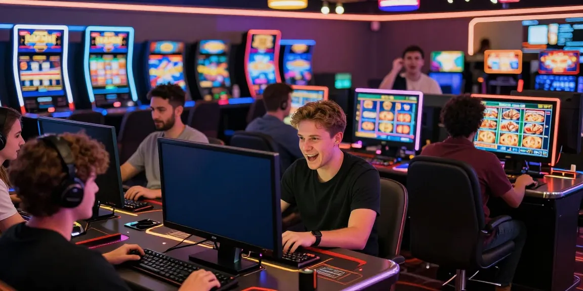 Online gaming excitement at https://man88pro.com/ with players celebrating winnings in a vibrant virtual casino.