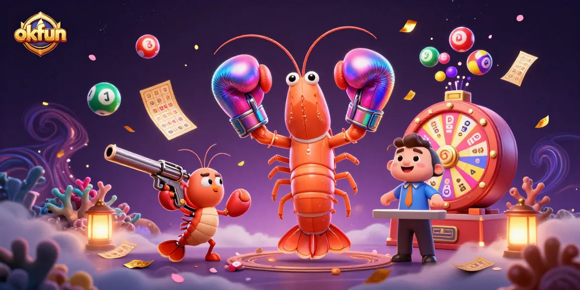 Engage with the lively okfun lottery scene featuring vibrant characters and dynamic elements.