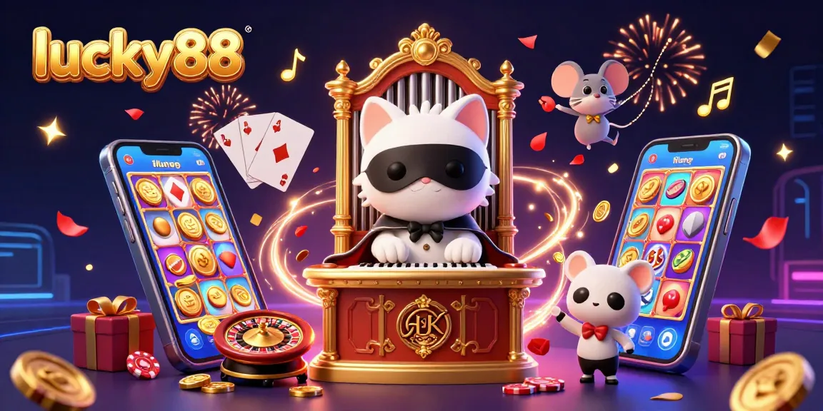 Experience the excitement of lucky88 slot with dynamic characters and vibrant casino elements.
