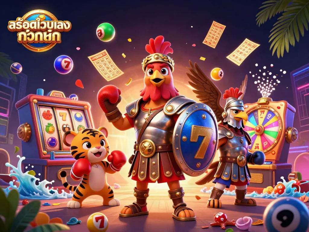 รับรางวัลจากการเล่นเกมสล็อตออนไลน์ สล็อตเว็บตรง แตกหนัก แสดงภาพการต่อสู้ในคาสิโน