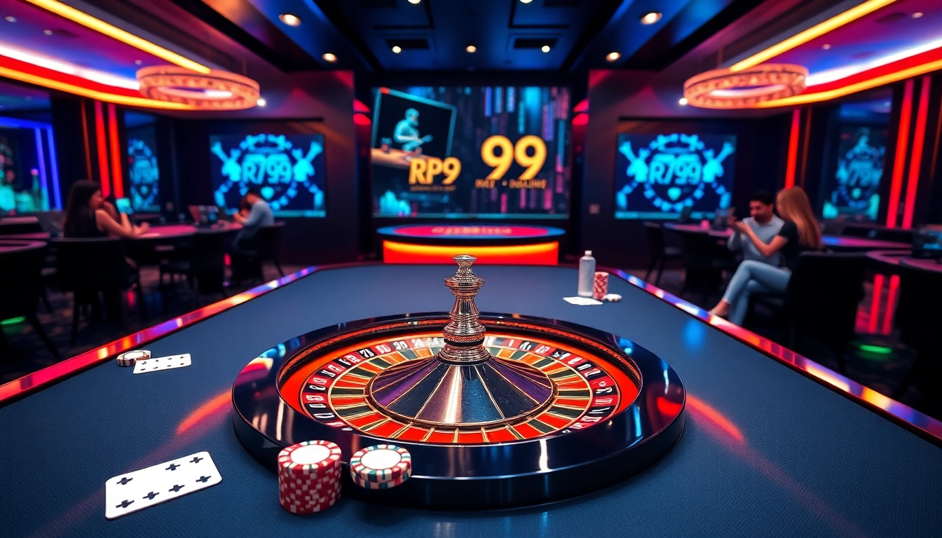 Experience thrilling gaming action at https://rr99.it.com/ with vibrant casino tables and engaging players.