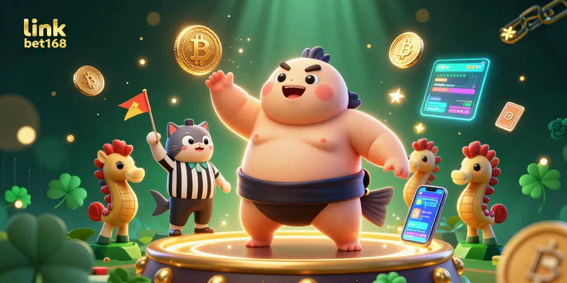 Engage with the thrilling link bet168 experience featuring unique casino characters in an underwater scene.