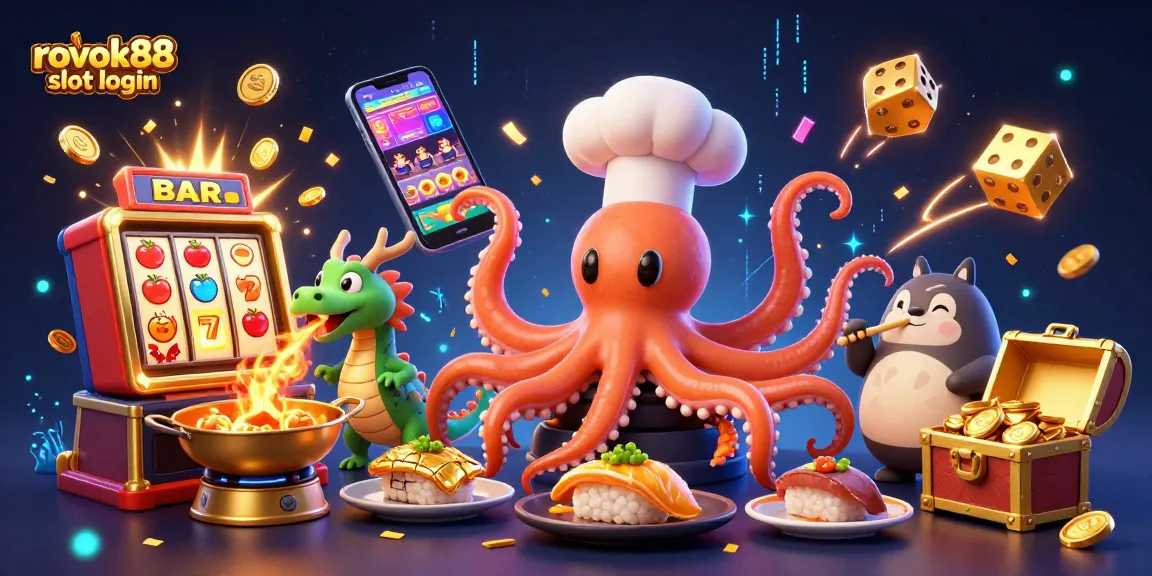 Experience exciting gameplay with rokok88 slot login featuring colorful casino elements and animated characters.