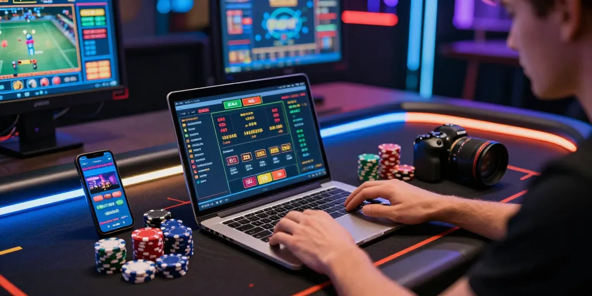 LUCK8 online gambling experience with dynamic gameplay and vibrant LED atmosphere.