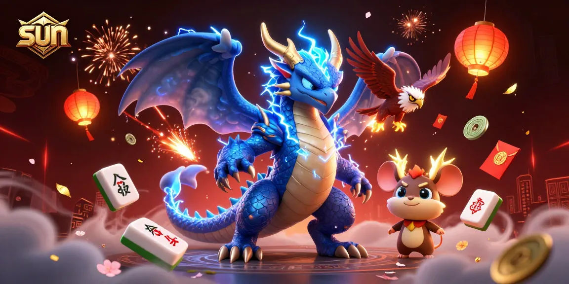 Experience the thrill of the sun-inspired dragon adventure in a vibrant casino scene.