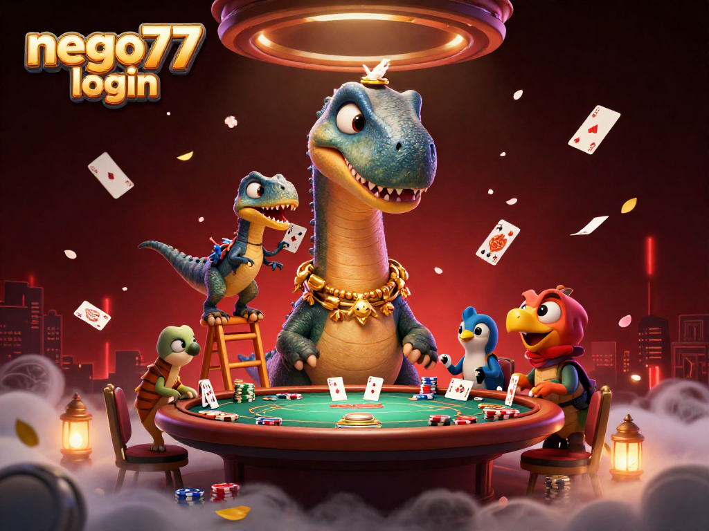 Discover thrilling gaming opportunities with nego77 login at a dynamic casino scene showcasing fortune and fun.