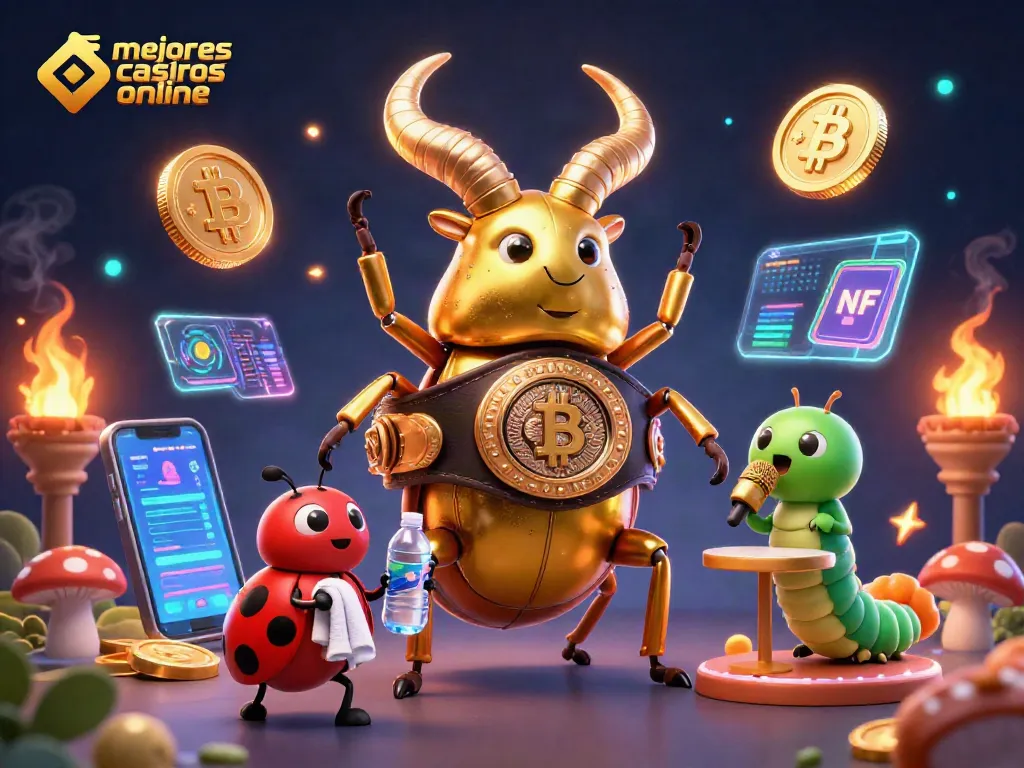 Juega en los mejores casinos online mientras el escarabajo dorado compite en el ring.
