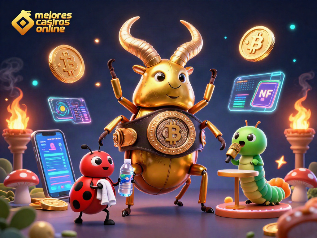 Juega en los mejores casinos online mientras el escarabajo dorado compite en el ring.