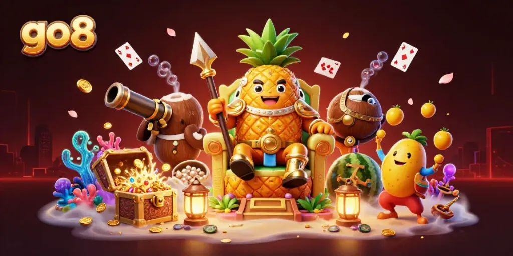 Join the go8 gaming adventure full of vibrant action and iconic characters in a thrilling casino atmosphere.