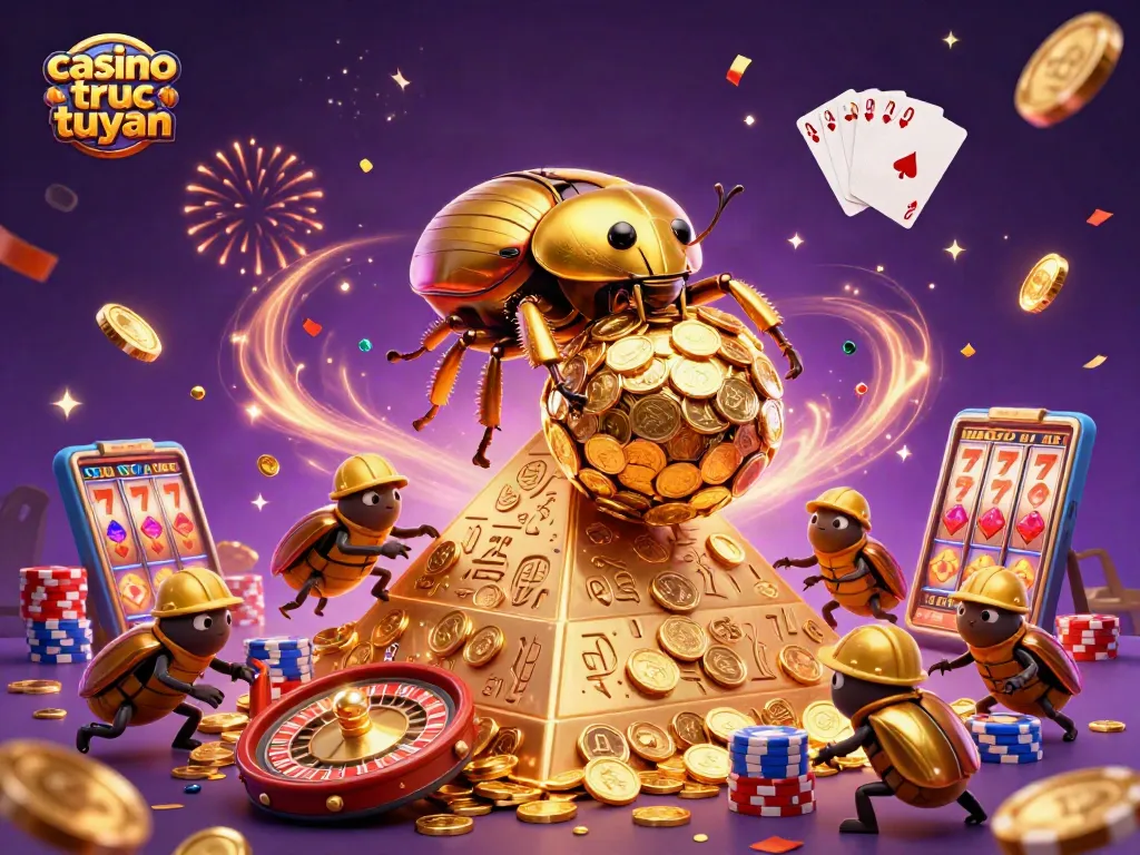 Trải nghiệm casino trực tuyến với những hình ảnh sống động và đầy màu sắc tại sòng bạc trực tuyến.