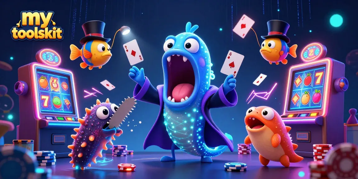Experience thrilling action with my toolskit's vibrant casino scene showcasing a magical underwater performance.