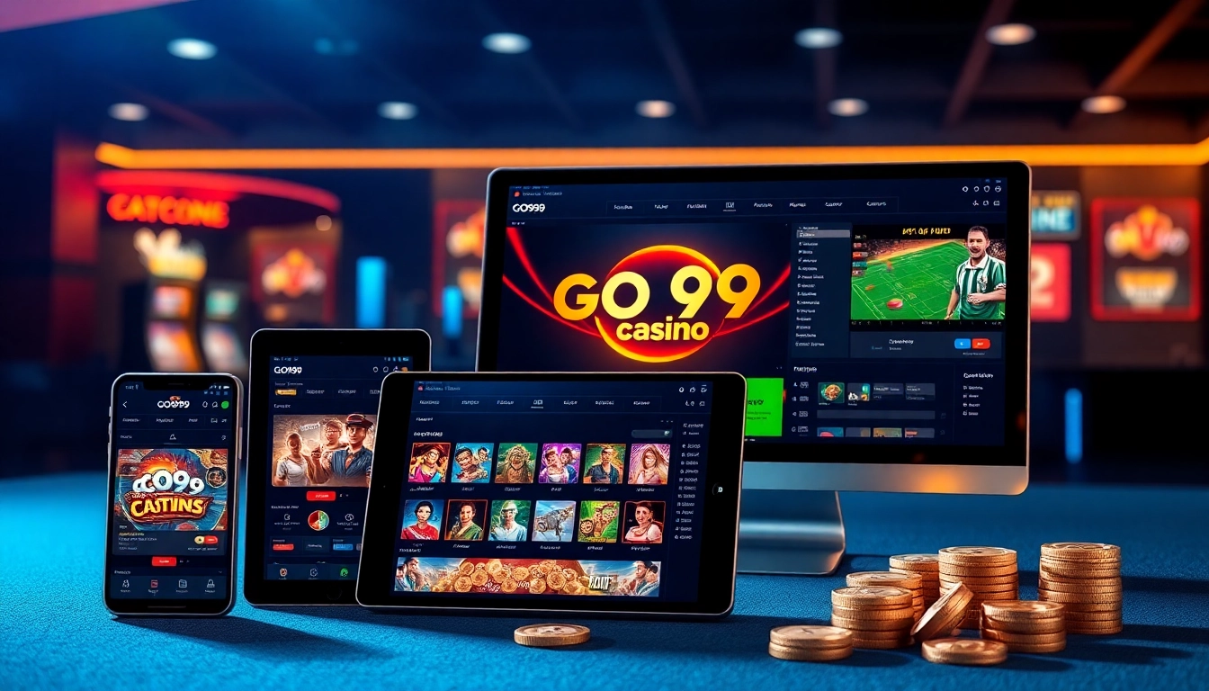 Experience the excitement of nhà cái go99 with vibrant digital casino games and user-friendly interfaces.