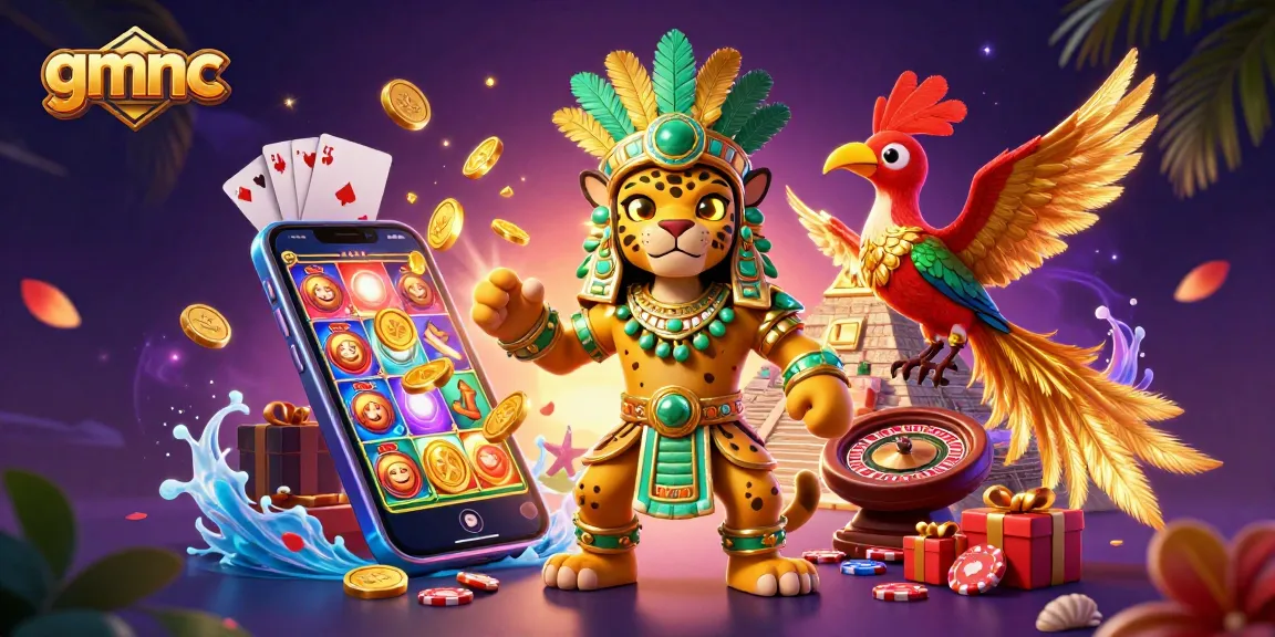 Experience exhilarating slot gameplay at gmnc with vibrant characters and stunning casino elements.