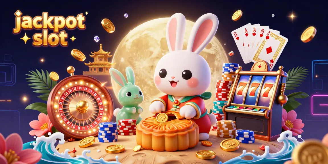 Experience the excitement of jackpot slot gaming with vibrant scenes of winning characters and dynamic casino elements.