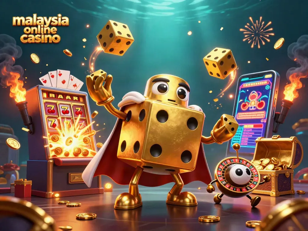 Experience thrilling gameplay at a malaysia online casino with dynamic characters and dazzling casino elements.