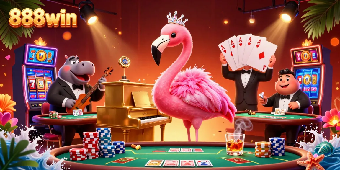 Experience thrilling gameplay at 888win with vibrant characters and exciting casino elements