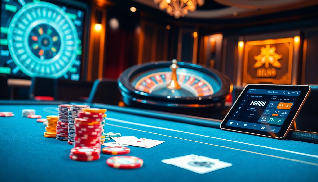 Experience high-stakes excitement at Hi88 with engaging poker action and betting thrills.