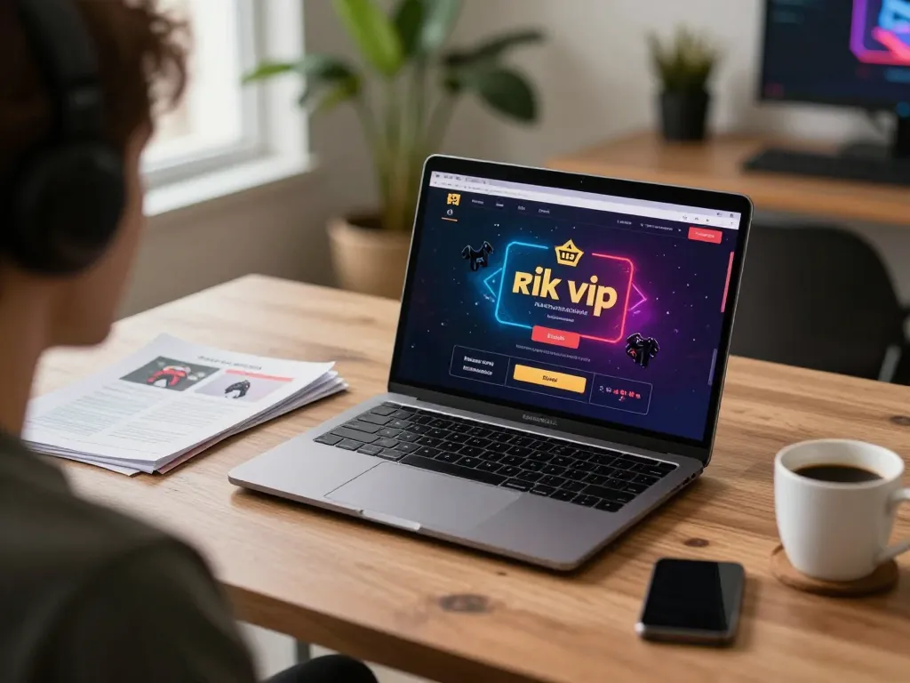 Experience engaging gameplay at rik vip online casino with a modern setup.