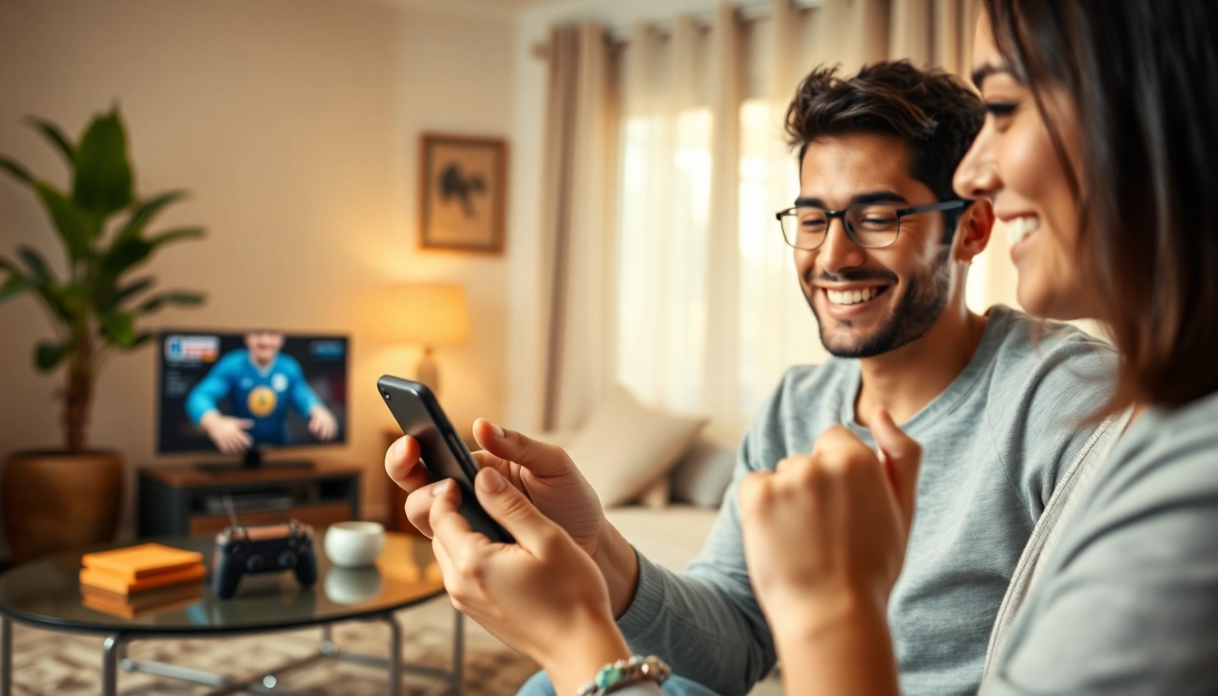 PP9WIN withdrawal PNG experience: User engaging with online gaming on a smartphone in a cozy setting.
