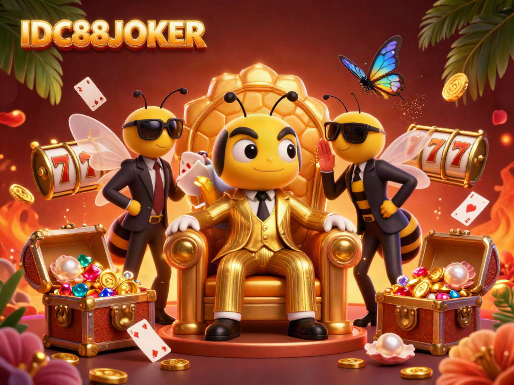 Experience thrilling adventures with IDC88JOKER in this immersive casino scene with rich details.