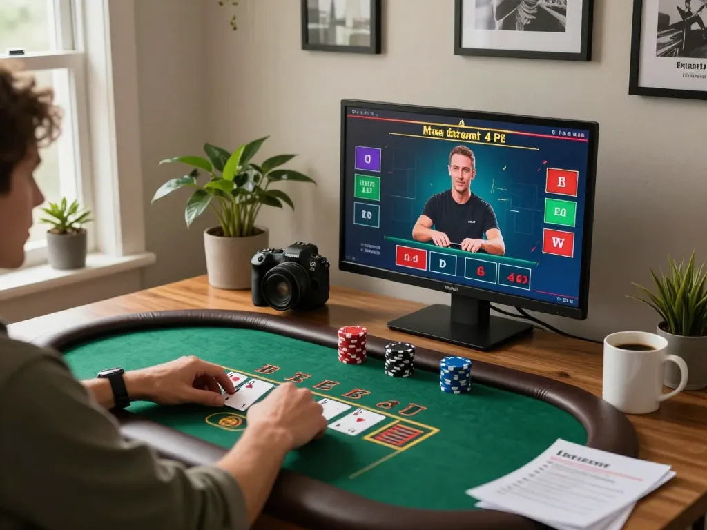 Dynamic online blackjack action at nhà cái Net88 showcasing a player engaged in live dealer gameplay.