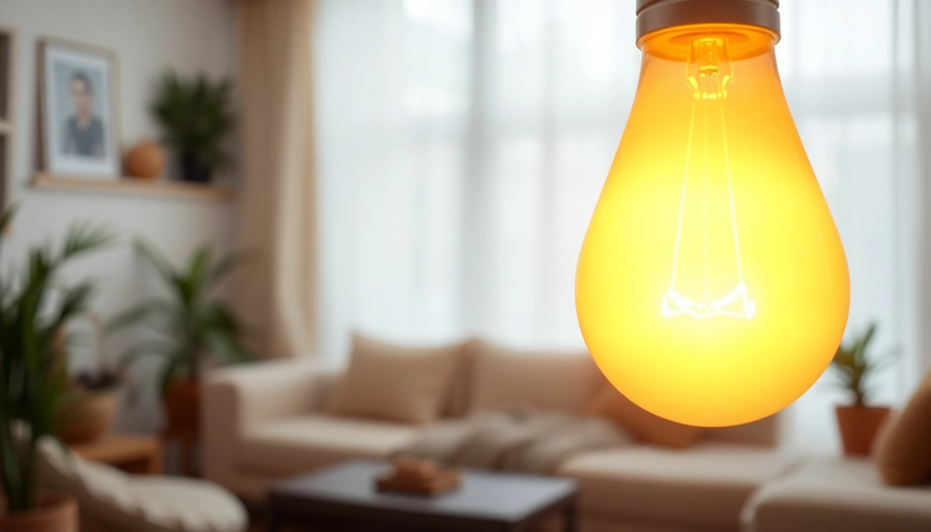 Learn what is an a19 light bulb lighting a cozy room with a warm glow.