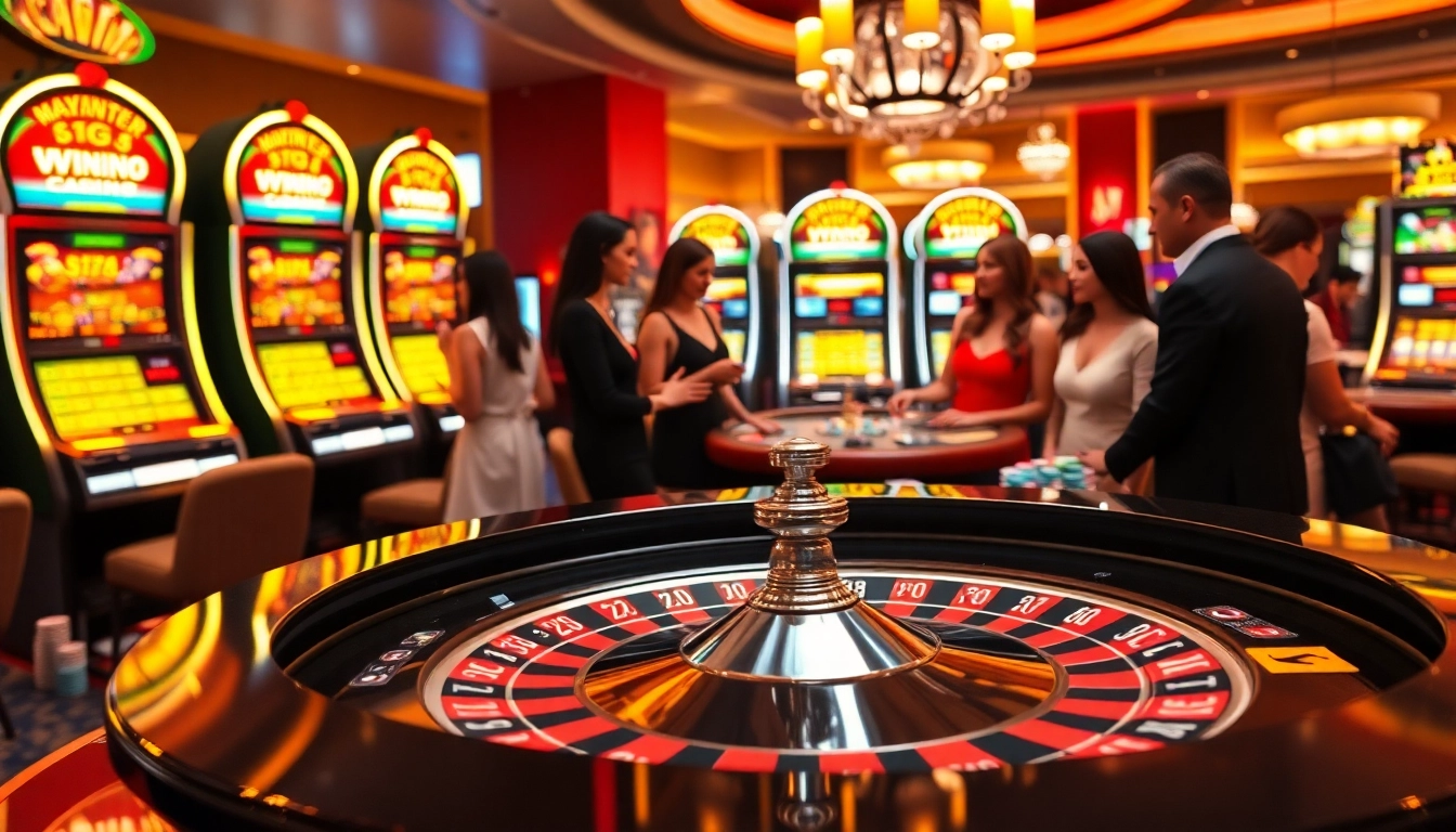 Experience thrilling casino action at vswin with vibrant games and luxurious settings.