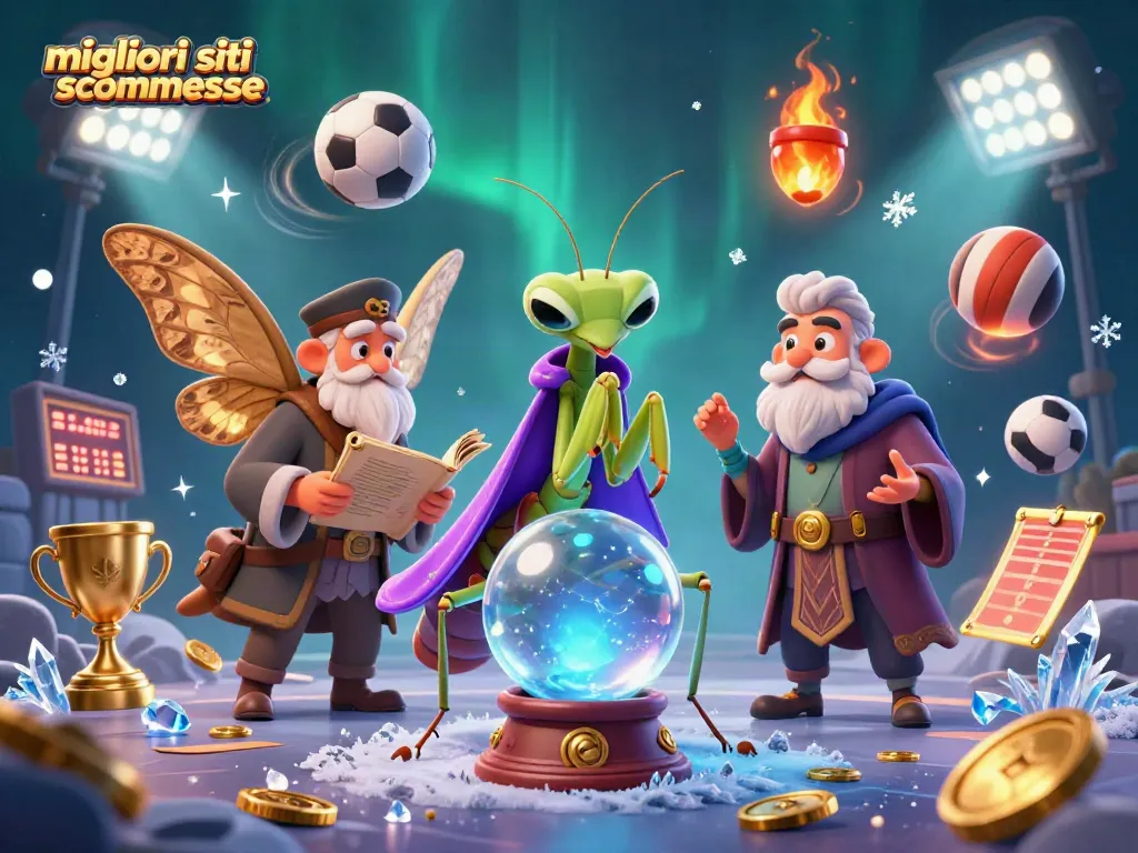Scopri i migliori siti scommesse con la saggezza dei personaggi, immersi in un'atmosfera magica.