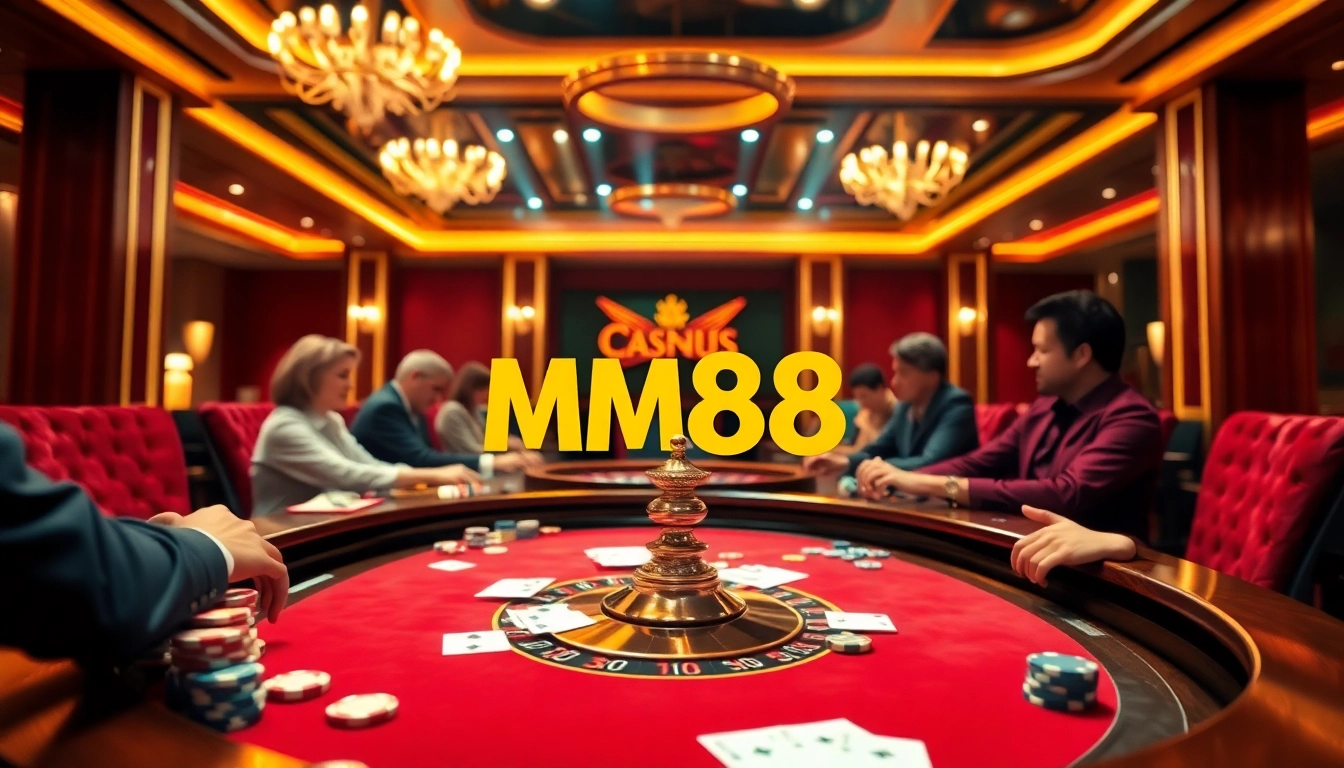 Experience excitement at MM88 casino with vibrant poker games and thrilling roulette.