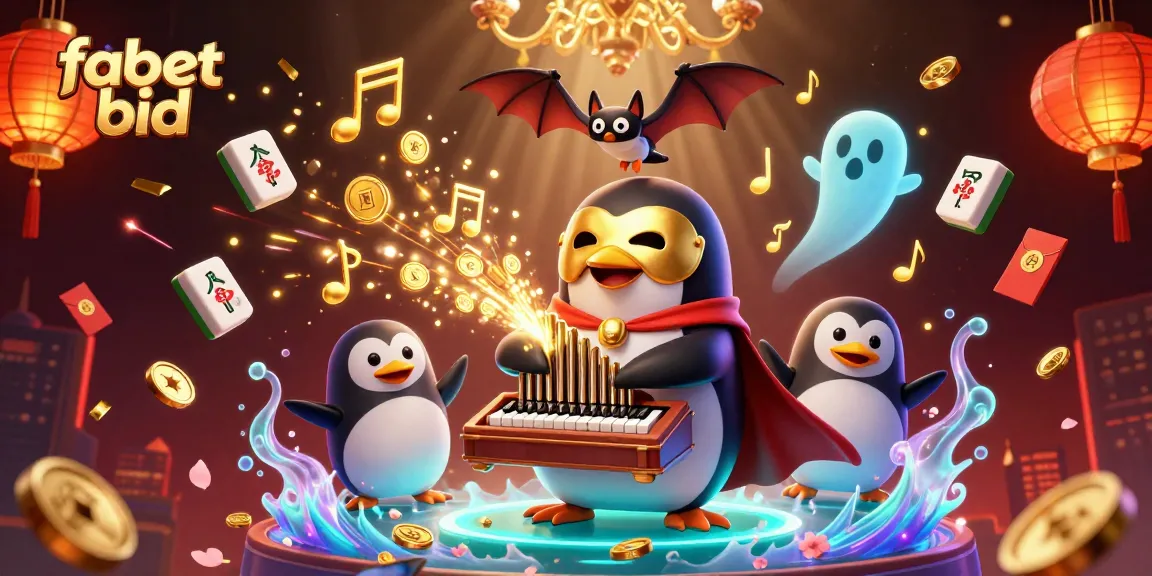 Experience the thrill of fabet bid with 3D illustrations of vibrant casino scenes and immersive elements.