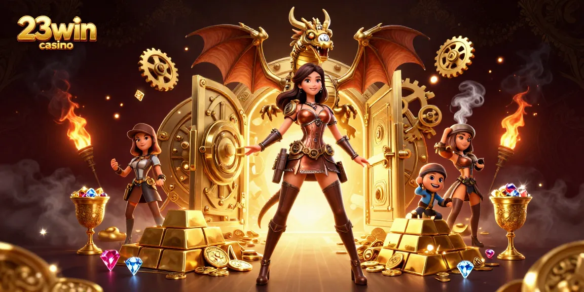 Experience the thrill of 23win casino with a stunning array of treasures and dynamic elements.