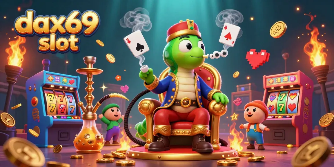 Permainan mesin slot dax69 slot dengan karakter kartun unik di dunia kasino.